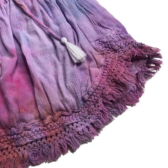 ✨ aerie bubblegum boho tie dye mini skirt - Picture 8 of 8